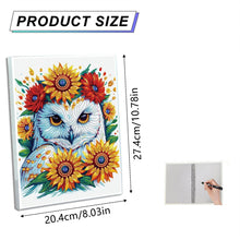 Load image into Gallery viewer, Snowman Special Shaped Diamond Painting Diary Book A5 Diamond Painting Notebooks
