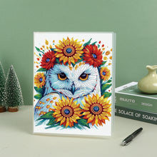 Load image into Gallery viewer, Snowman Special Shaped Diamond Painting Diary Book A5 Diamond Painting Notebooks