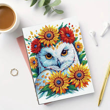 Load image into Gallery viewer, Snowman Special Shaped Diamond Painting Diary Book A5 Diamond Painting Notebooks