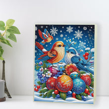 Load image into Gallery viewer, Snowman Special Shaped Diamond Painting Diary Book A5 Diamond Painting Notebooks
