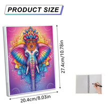 Load image into Gallery viewer, Snowman Special Shaped Diamond Painting Diary Book A5 Diamond Painting Notebooks