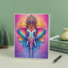 Load image into Gallery viewer, Snowman Special Shaped Diamond Painting Diary Book A5 Diamond Painting Notebooks