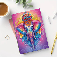 Load image into Gallery viewer, Snowman Special Shaped Diamond Painting Diary Book A5 Diamond Painting Notebooks