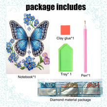 Load image into Gallery viewer, Snowman Special Shaped Diamond Painting Diary Book A5 Diamond Painting Notebooks