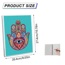 Load image into Gallery viewer, Snowman Special Shaped Diamond Painting Diary Book A5 Diamond Painting Notebooks