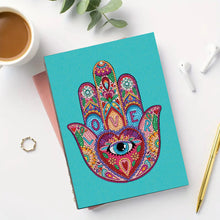 Load image into Gallery viewer, Snowman Special Shaped Diamond Painting Diary Book A5 Diamond Painting Notebooks