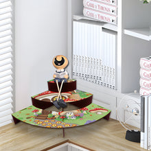 Load image into Gallery viewer, 3 Tier Wood Mushroom House DIY Diamond Painting Storage Holder for Home Office