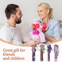 Load image into Gallery viewer, 4 Pcs Diamond Painting Bookmarks DIY Diamond Art Bookmarks Kits (Rainbow Horse)