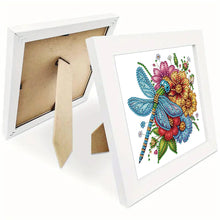 Load image into Gallery viewer, Diamond Painting - Partial Special Shaped - Dragonfly (18*18CM)