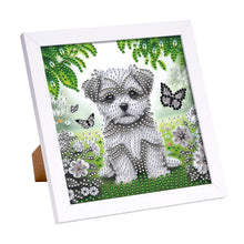 Load image into Gallery viewer, Diamond Painting - Partial Special Shaped - Puppy (18*18CM)