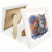 Load image into Gallery viewer, Diamond Painting - Partial Special Shaped - Cat (18*18CM)