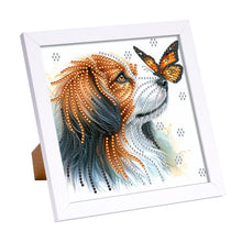 Load image into Gallery viewer, Diamond Painting - Partial Special Shaped - Puppy (18*18CM)