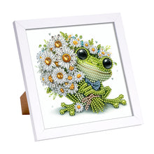 Load image into Gallery viewer, Diamond Painting - Partial Special Shaped - Frog (18*18CM)