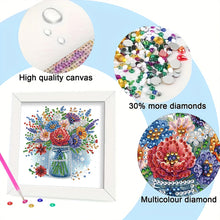 Load image into Gallery viewer, Diamond Painting - Partial Special Shaped - Vase (18*18CM)