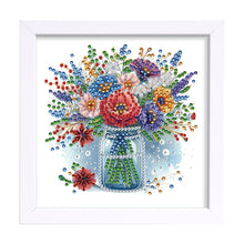 Load image into Gallery viewer, Diamond Painting - Partial Special Shaped - Vase (18*18CM)