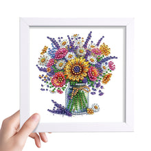 Load image into Gallery viewer, Diamond Painting - Partial Special Shaped - Bouquet (18*18CM)
