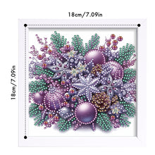 Load image into Gallery viewer, Diamond Painting - Partial Special Shaped - Christmas Decoration (18*18CM)
