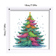 Load image into Gallery viewer, Diamond Painting - Partial Special Shaped - Christmas Tree (18*18CM)