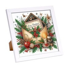 Load image into Gallery viewer, Diamond Painting - Partial Special Shaped - Christmas Letter (18*18CM)