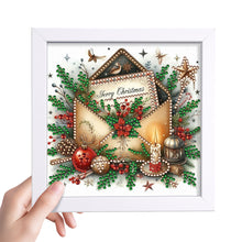 Load image into Gallery viewer, Diamond Painting - Partial Special Shaped - Christmas Letter (18*18CM)