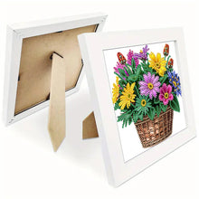 Load image into Gallery viewer, Diamond Painting - Partial Special Shaped - Flower Basket (18*18CM)