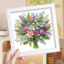Load image into Gallery viewer, Diamond Painting - Partial Special Shaped - Bouquet (18*18CM)