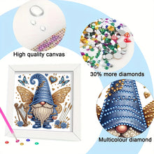 Load image into Gallery viewer, Diamond Painting - Partial Special Shaped - Gnome (18*18CM)