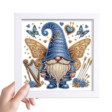 Load image into Gallery viewer, Diamond Painting - Partial Special Shaped - Gnome (18*18CM)