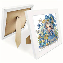 Load image into Gallery viewer, Diamond Painting - Partial Special Shaped - Girl (18*18CM)