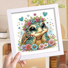 Load image into Gallery viewer, Diamond Painting - Partial Special Shaped - Turtle (18*18CM)
