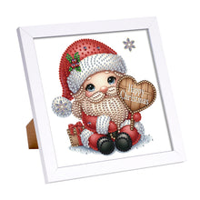 Load image into Gallery viewer, Diamond Painting - Partial Special Shaped - Santa Claus (18*18CM)