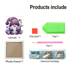 Load image into Gallery viewer, Diamond Painting - Partial Special Shaped - Sweater Gnome (18*18CM)