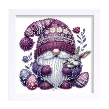 Load image into Gallery viewer, Diamond Painting - Partial Special Shaped - Sweater Gnome (18*18CM)