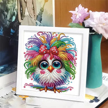 Load image into Gallery viewer, Diamond Painting - Partial Special Shaped - Long-Haired Chicken (18*18CM)