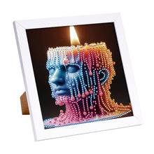 Load image into Gallery viewer, Diamond Painting - Partial Special Shaped - Candle (18*18CM)