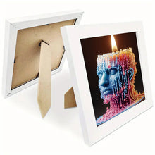 Load image into Gallery viewer, Diamond Painting - Partial Special Shaped - Candle (18*18CM)