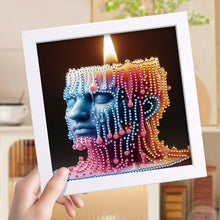 Load image into Gallery viewer, Diamond Painting - Partial Special Shaped - Candle (18*18CM)