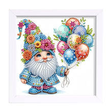 Load image into Gallery viewer, Diamond Painting - Partial Special Shaped - Balloon Gnome (18*18CM)