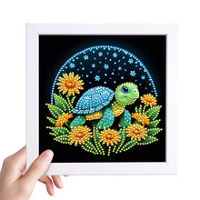 Load image into Gallery viewer, Diamond Painting - Partial Special Shaped - Turtle (18*18CM)