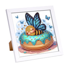 Load image into Gallery viewer, Diamond Painting - Partial Special Shaped - Butterfly Bee (18*18CM)