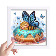 Load image into Gallery viewer, Diamond Painting - Partial Special Shaped - Butterfly Bee (18*18CM)