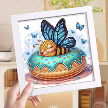 Load image into Gallery viewer, Diamond Painting - Partial Special Shaped - Butterfly Bee (18*18CM)