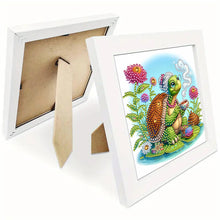Load image into Gallery viewer, Diamond Painting - Partial Special Shaped - Grandma Turtle (18*18CM)
