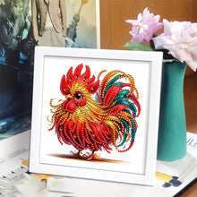 Load image into Gallery viewer, Diamond Painting - Partial Special Shaped - Little Rooster (18*18CM)