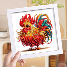 Load image into Gallery viewer, Diamond Painting - Partial Special Shaped - Little Rooster (18*18CM)