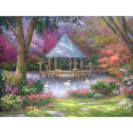 Diamond Painting - Full Square - Rural House (40*30CM)