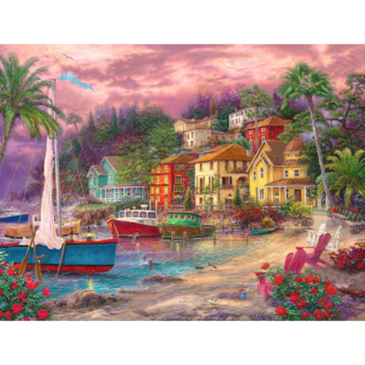 Diamond Painting - Full Square - Rural House (40*30CM)