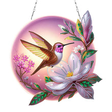 Load image into Gallery viewer, Acrylic Diamond Painting Hanging Pendant Diamond Art Window Pendants (A)