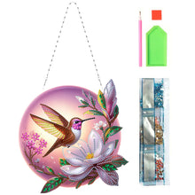 Load image into Gallery viewer, Acrylic Diamond Painting Hanging Pendant Diamond Art Window Pendants (A)