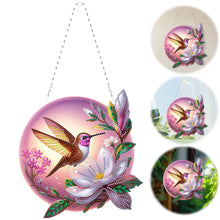 Load image into Gallery viewer, Acrylic Diamond Painting Hanging Pendant Diamond Art Window Pendants (A)